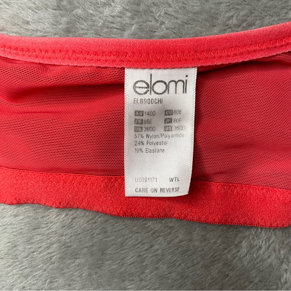 Elomi Matilda bra, 36 DD, red - Picture 4 of 6